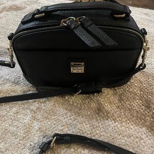 Dooney & Bourke Black Leather Shoulder Bag